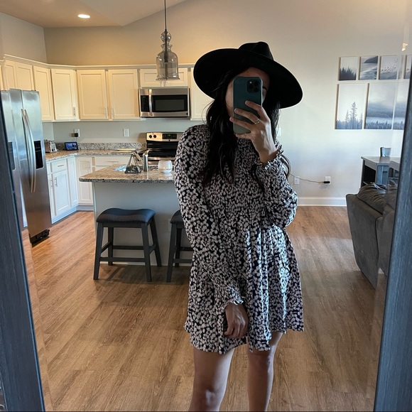 Cherry Blossom Empire Babydoll Dress - Picture 7 of 12